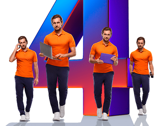 Великолепная четверка Ростелеком в&nbsp;посёлок Лесной (Камчатский край)